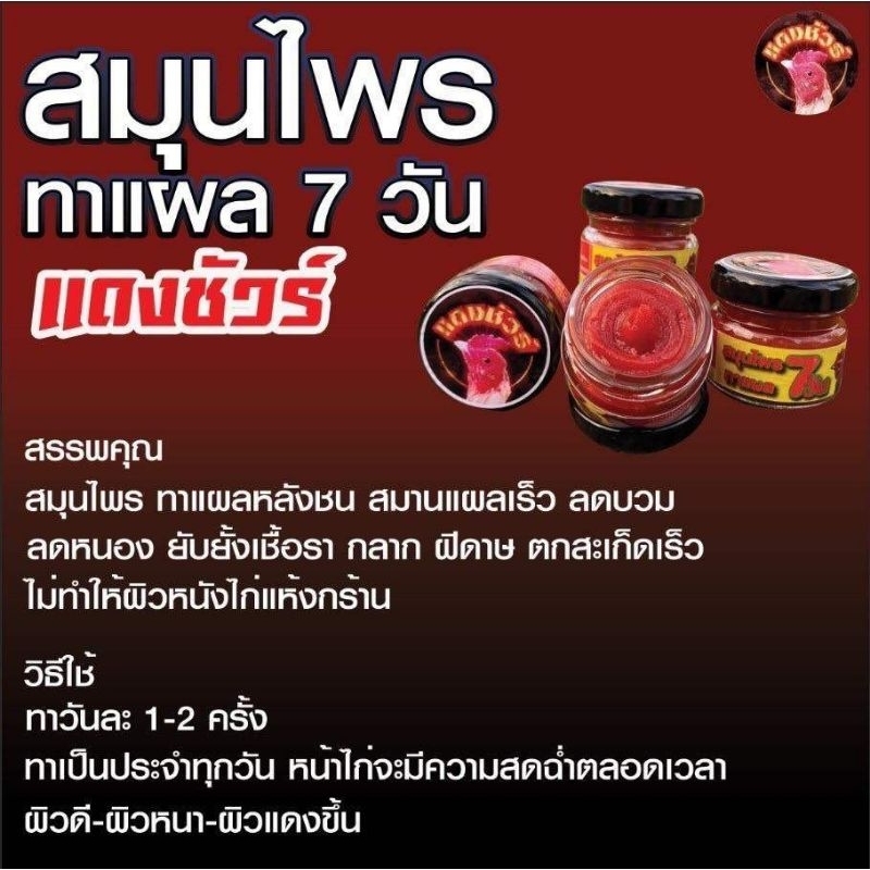 pemerah wajah ayam Thailand / salep wajah ayam thailand / obat muka ayam thailand