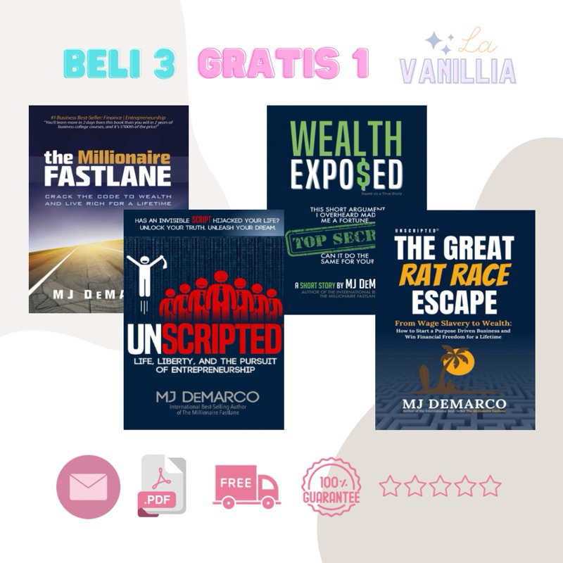 

The Millionaire Fastlane Wealth Exposed Unscripted Great Rat Race Escape by MJ Demarco