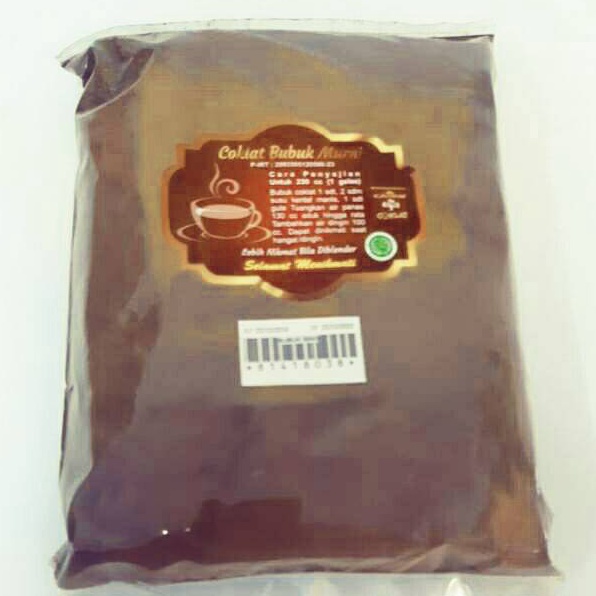 

KODE PRODUK PYJBG416 BUBUK COKLAT MURNI 5 G kampung coklat blitar