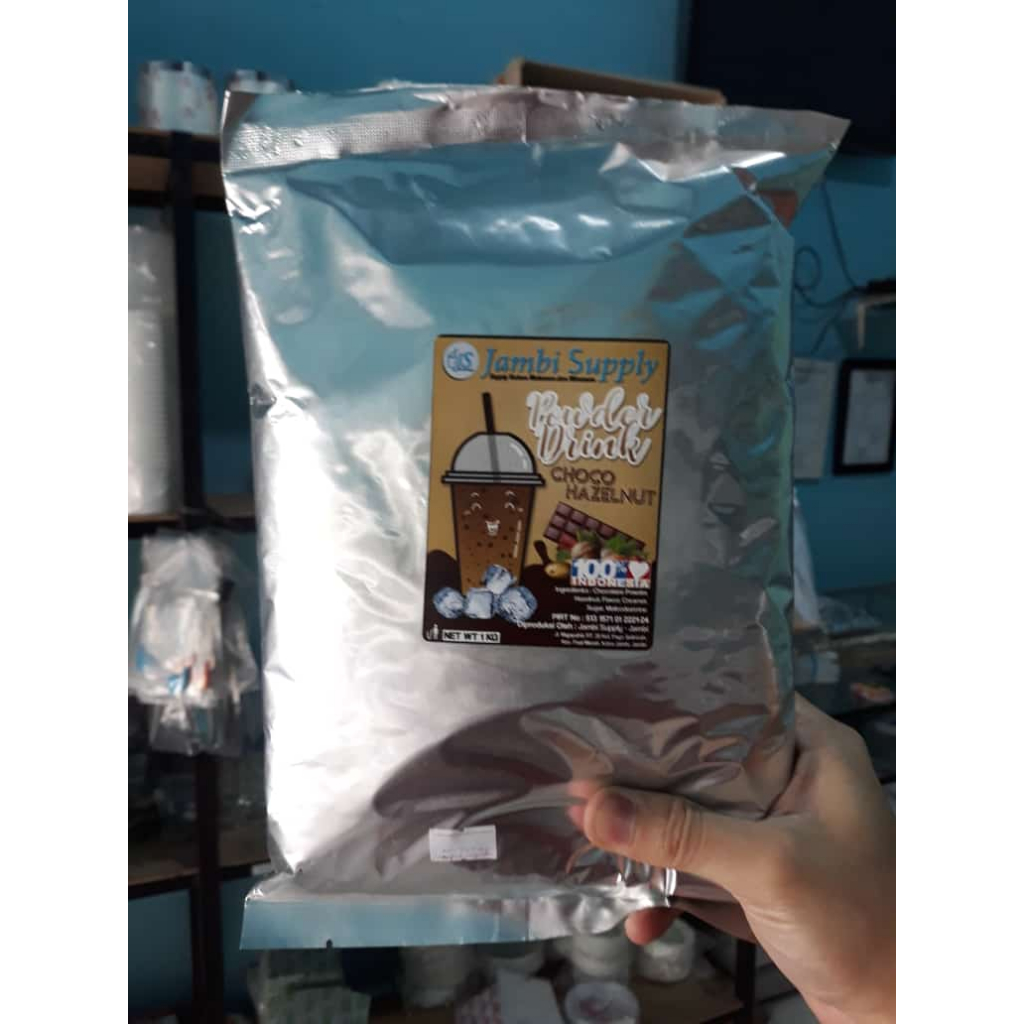 

POWDER DRINK CHOCO HAZELNUT MINUMAN BUBUK RASA CHOCO HAZELNUT 1KG