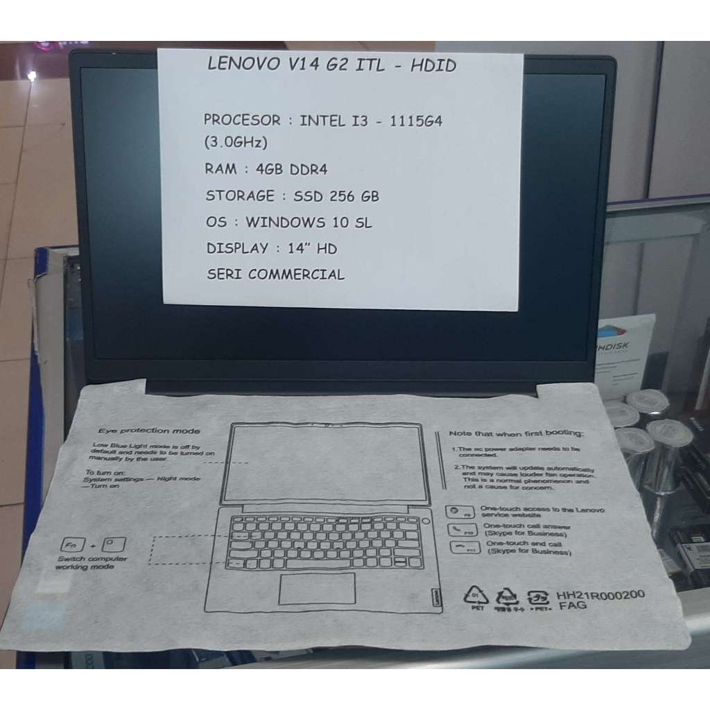 laptop Lenovo V14 g2 ITL - HDID