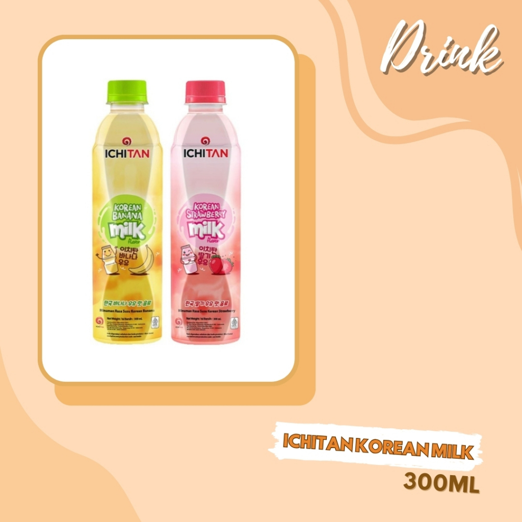 

DRINK | MINUMAN BOTOL | ICHITAN KOREAN MILK 300ML