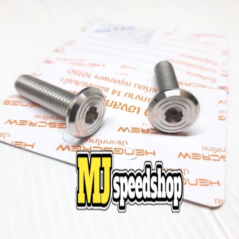 BAUT 12 M8 PROBOLT DISK SPIRAL SLASH STAINLESS HENG THAILAND CAKRAM