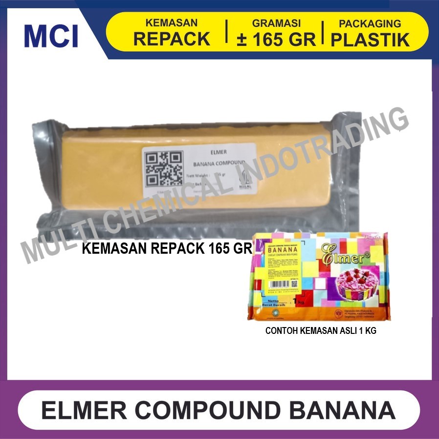 

ELMER COKLAT BATANG / CHOCOLATE COMPOUND REPACK 165 GR - BANANA