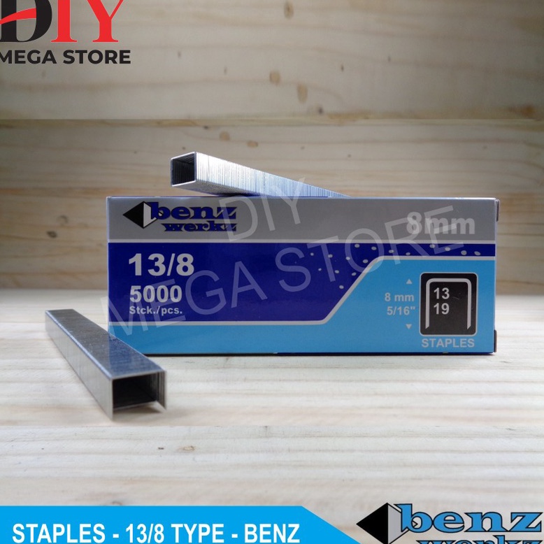 

KODE PRODUK EZYV5266 Isi stapler 138 benz werkz staples tembak angin 5 pcs isi staples Staples 138 Benz Werkz isi 5 Pcs Staples R23 Jok Motor Sofa Kayu dll dan Kodenki isi staples 138 mm stapler gun isi staples manual R23 5pcs Kodenki Isi