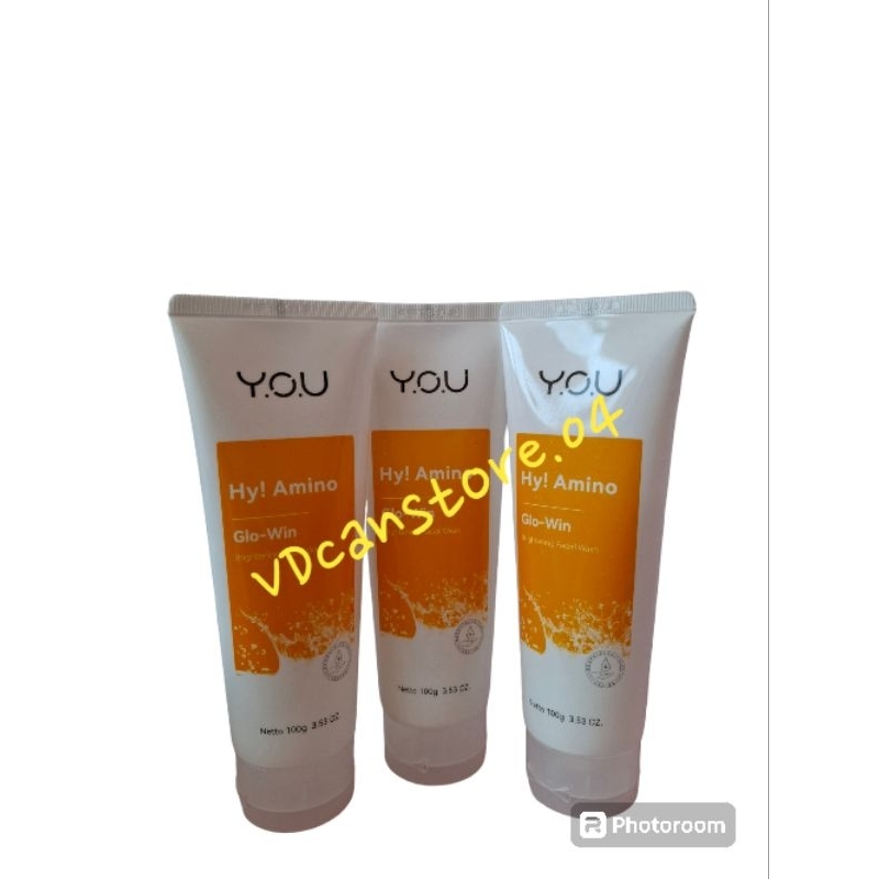 YOU Beauty Hy! Amino Glo-Win Brightening Facial Wash