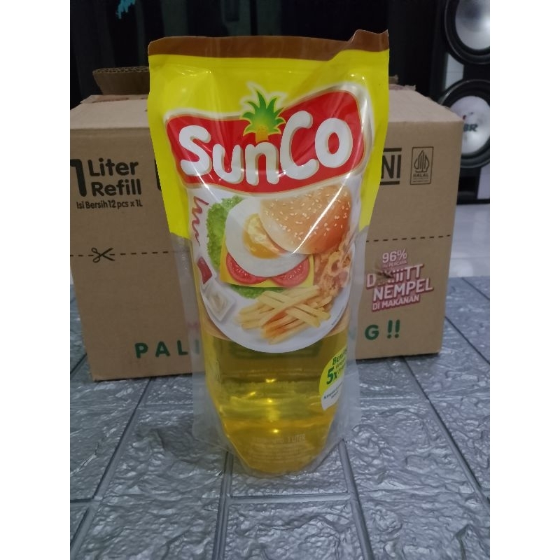

minyak goreng Sunco refill 1 liter