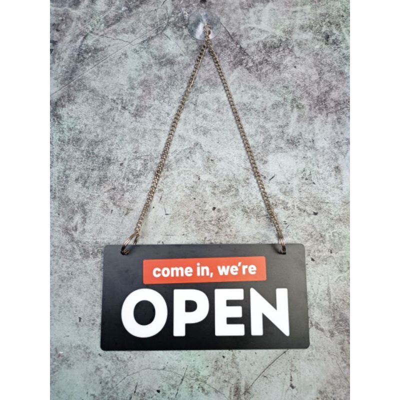

Jual Papan Nama Open/Close