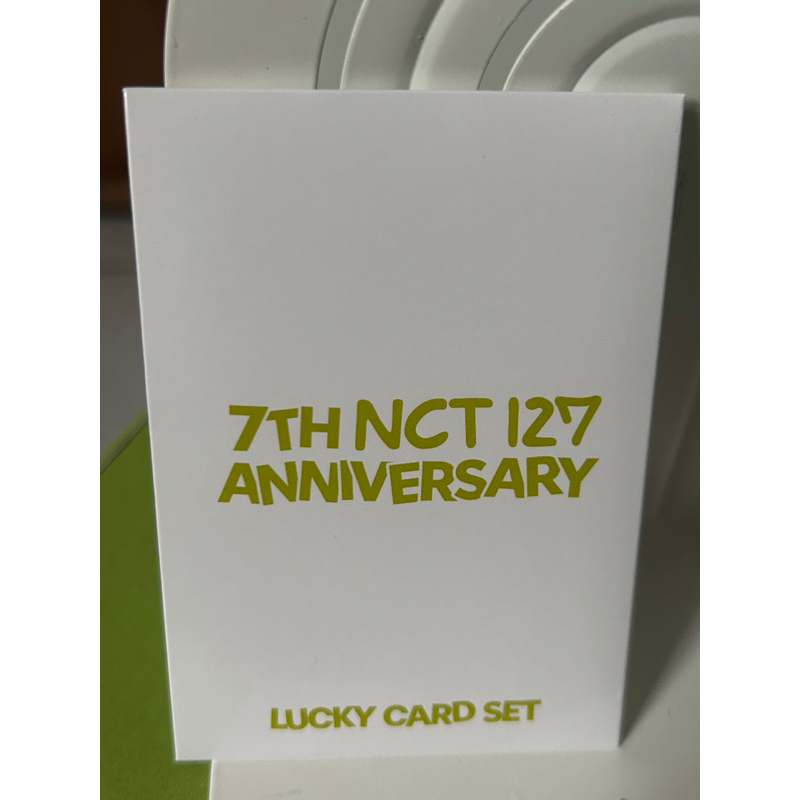 HAECHAN 7TH NCT127 ANNIVERSARY LUCKY CARD