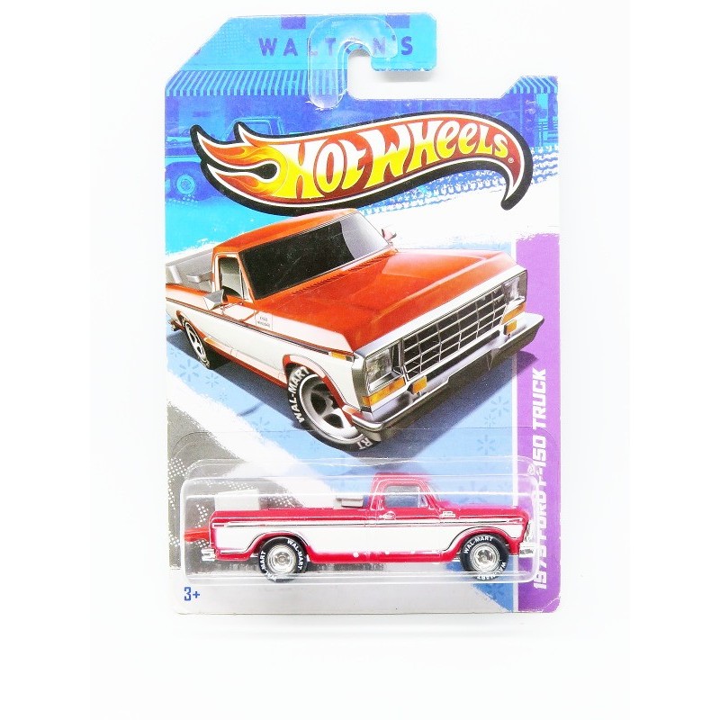 Hot Wheels 1979 Ford F-150 Truck - Walton's Wal Mart - merah putih