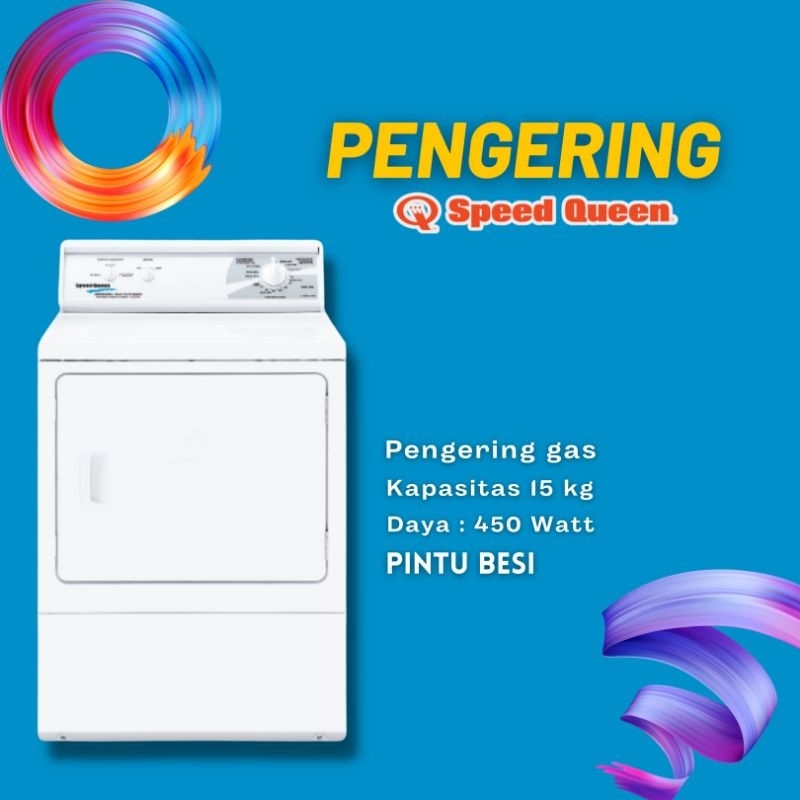 Mesin Pengering Laundry Speedqueen 15 kg