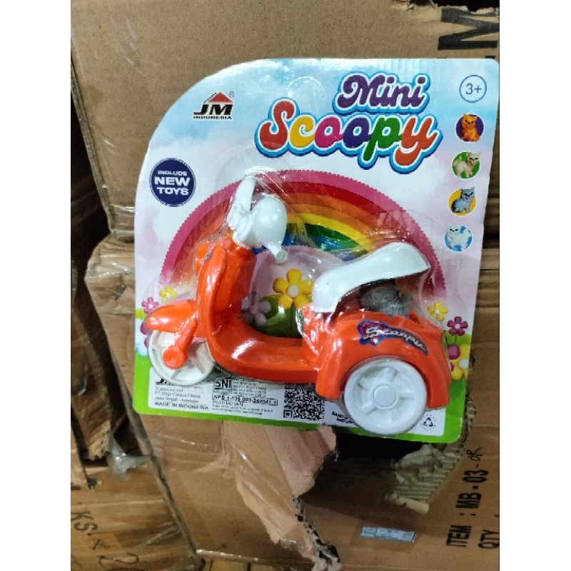 promo mainan anak motor mini scoopy jm 107-1