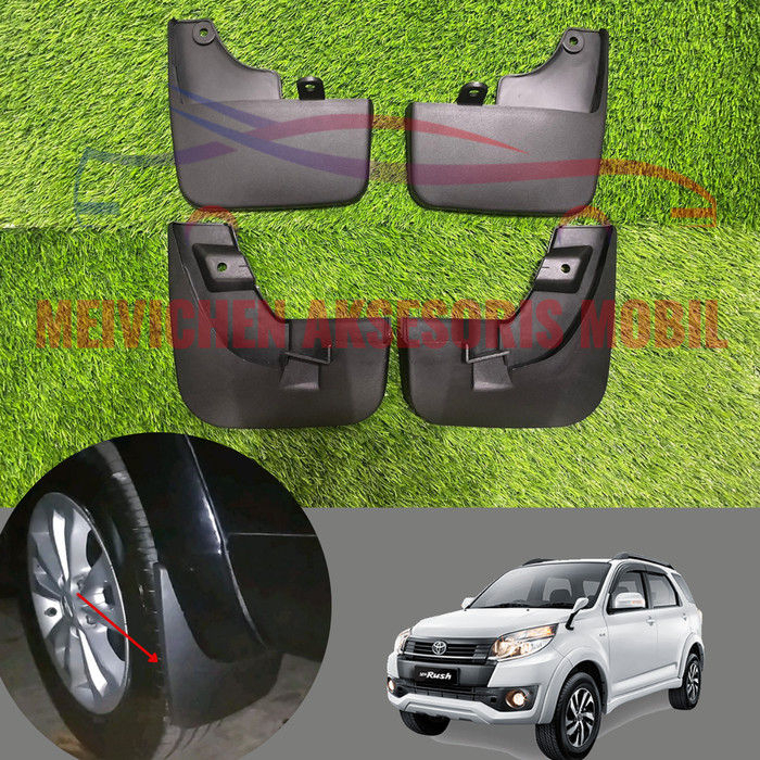 Mud Guard/Karpet Lumpur Mobil Rush Lama