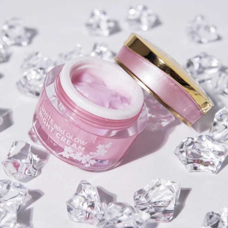 LEAVIECP WHITE AND GLOW DAY CREAM & NIGHT CREAM~Original 100% ASLI~BPOM