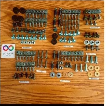 Baut Body Full set X-Ride 115c/Baut Full body Yamaha X-RIDE 2013-2016