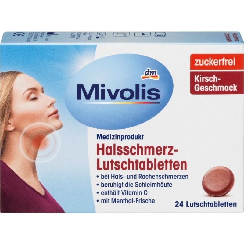 

Mivolis Obat Pelega Tenggorokan | Mivolis Halsschmerz Lutschtabletten
