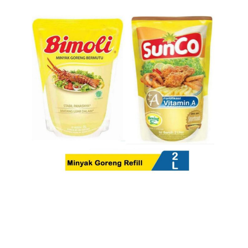 

Minyak Goreng Kemasan Refill Pouch 2L