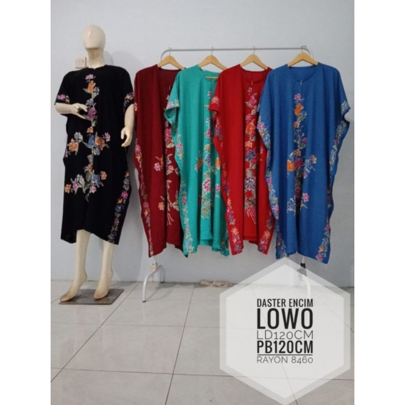 Daster Lowo Klelawar Motif Encim Haluss Batik  Cap