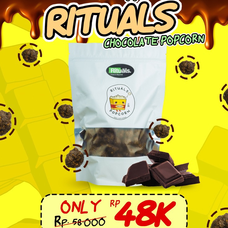 

KODE PRODUK KCHZA5997 Rituals Popcorn Double Choco Large Homemade by Willy Kun