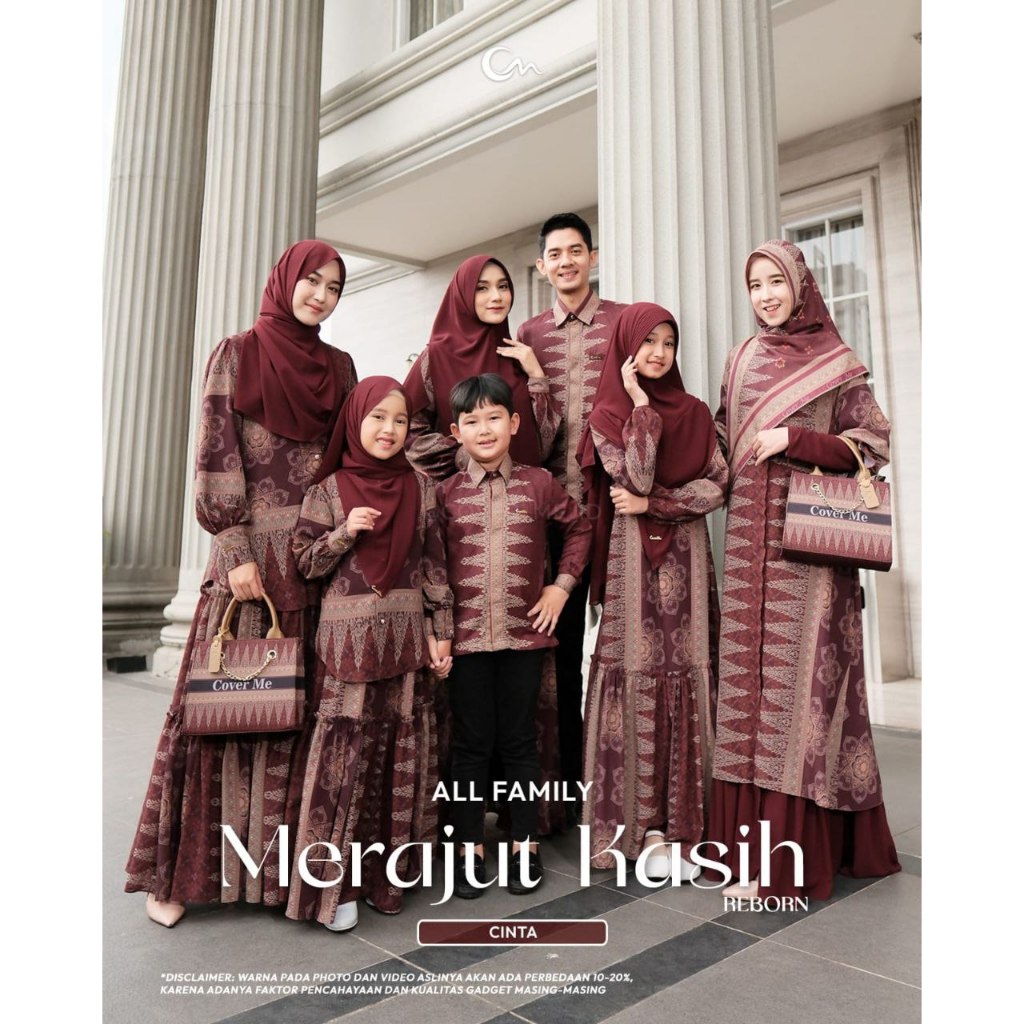 Merajut Kasih Reborn ( Coverme) Sarimbit Buat Kondangan, Ulang Tahun , Wisuda, Graduation Dress, Kem
