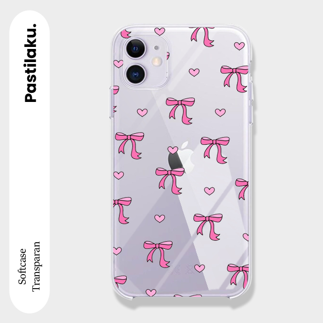 [CT3] Softcase Transparan Motif Iphone 11 - Clear Case Ip 11 - Case Bening Ip 11 - Ready For All Typ