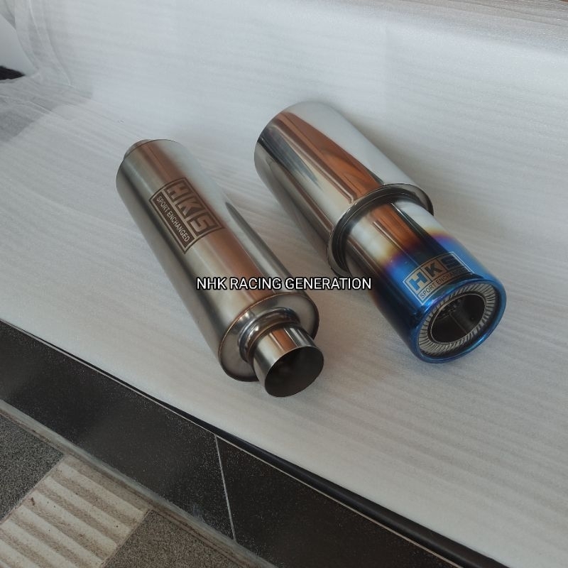 Senter_Ajaib Knalpot Racing Mobil Hks Ngebas Adem Bass Halus Semua Jenis Mobil Bensin Universal