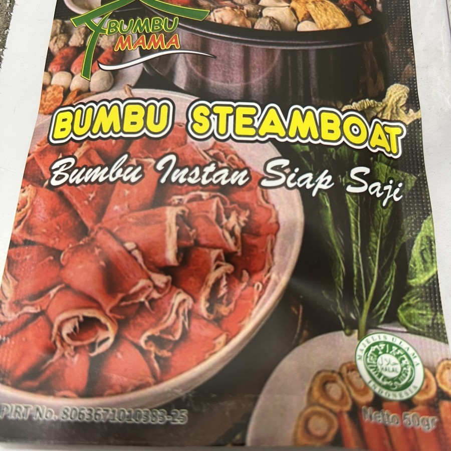 

MAMA BUMBU STEAMBOAT / TOMYAM INSTAN HALAL DAN PRAKTIS