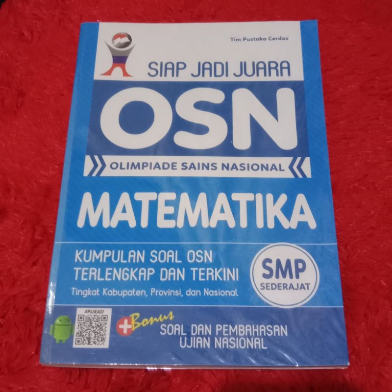 BUKU SIAP JADI JUARA OSN MATEMATIKA MTK SMP SEDERAJAT (Preloved)