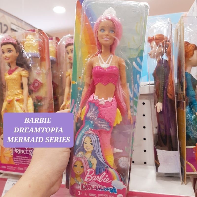 figure barbie dreamtopia mermaid figurine barbie little mermaid