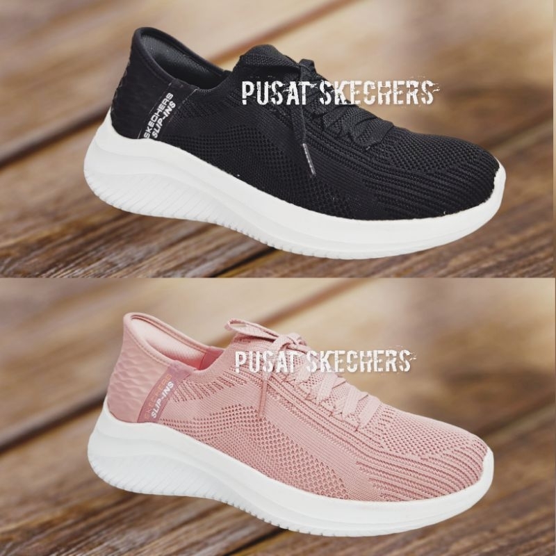 SKECHERS WANITA SLIP INS / SEPATU WANITA SKECHERS SLIP INS ULTRA FLEX / SEPATU SNEAKERS