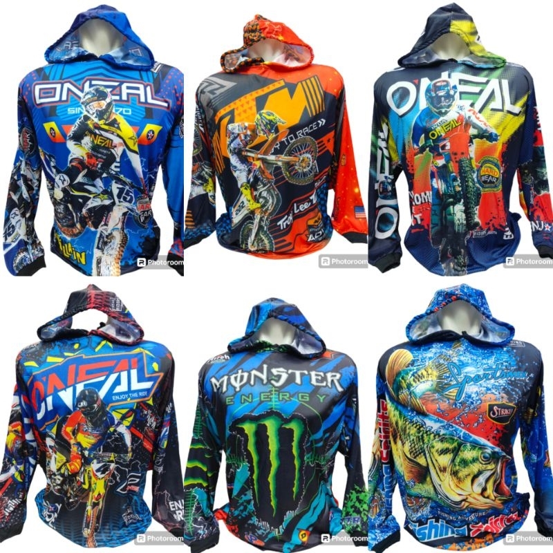 Baju balap dewasa topi kupluk . baju cros topi