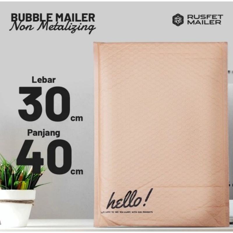 

BUBBLE MAILER PINK (AMPLOP BUBLE) 30cm x 40cm