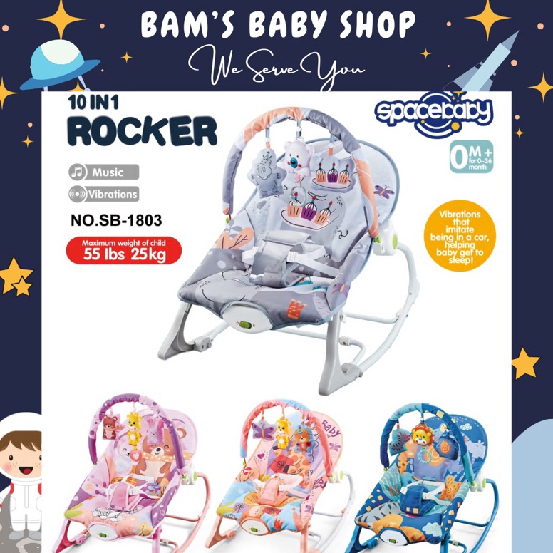 ART P98W FREE BUBBLEWRAP BAMS TERMURAH BOUNCER SPACE BABY 1 in 1 ZX 183 SB 183 173 863 SWING APPEASE