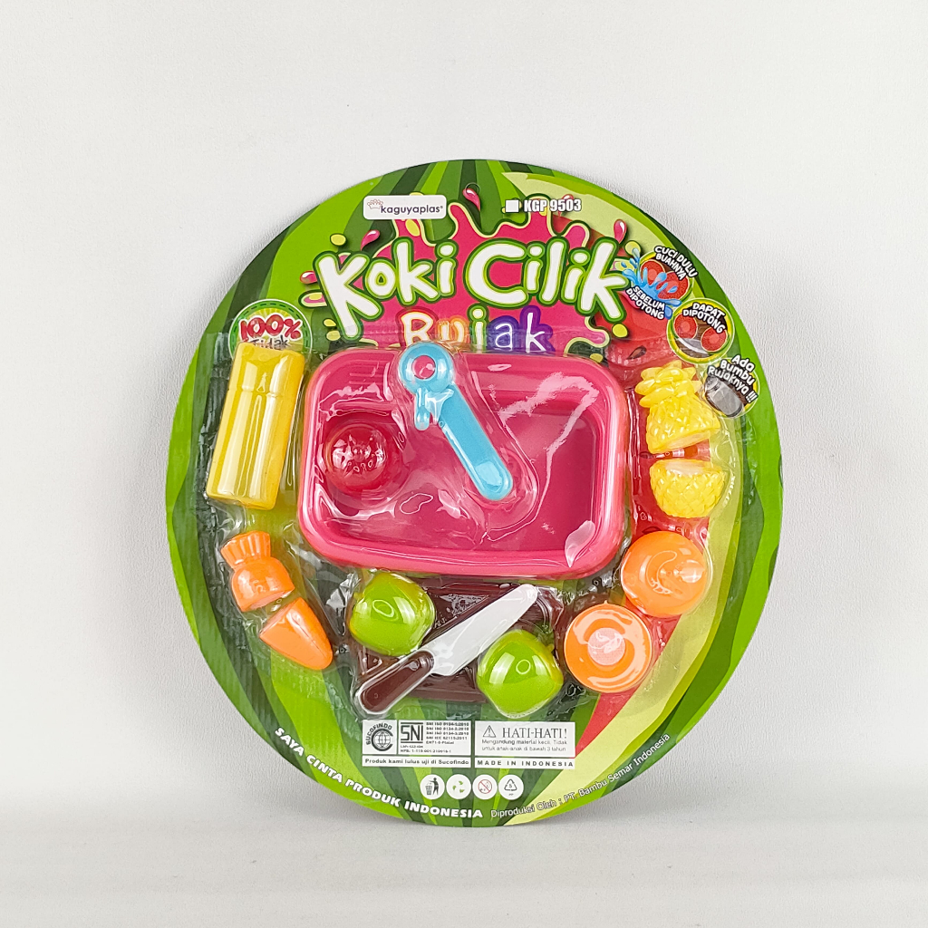 KITCHEN SET DAPUR SET BUAH SET MASAK SET RUJAK KGP9501 KGP9502 KGP9503
