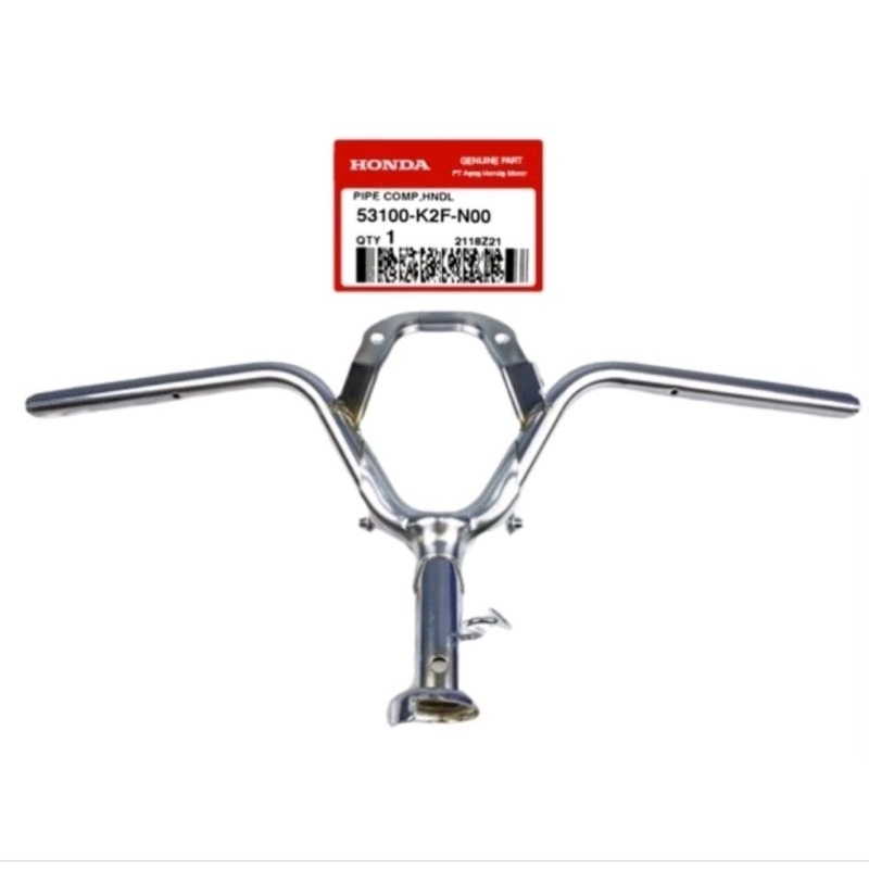 Stang Stir (Pipe Comp Handle) New Scoopy K2F 2021 53100K2FN00 ASLI ORIGINAL AHM