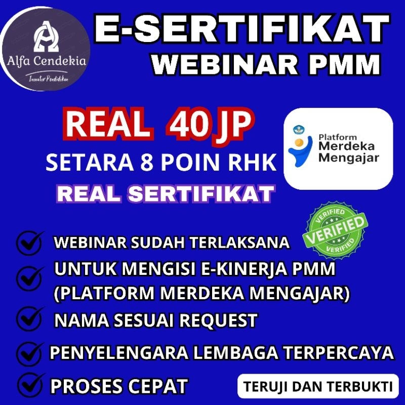 E-SERTIFIKAT WEBINAR