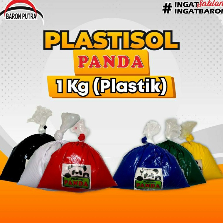 

ART T2C5 PLASTISOL PANDA 1KG PLASTIK