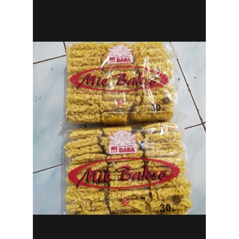 

Mie Burung Dara Isi 30 pcs /Mie Bakso