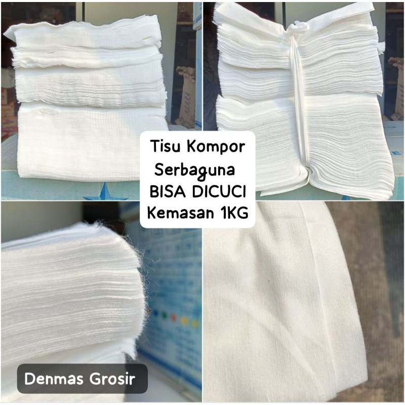 (1 Kilo) Tisu Kompor Serbaguna / Tisu Dapur Bisa di Cuci / Tisu Kompor