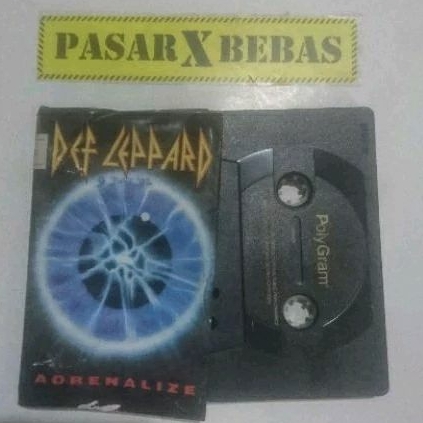 kaset def leppard - def leppard band