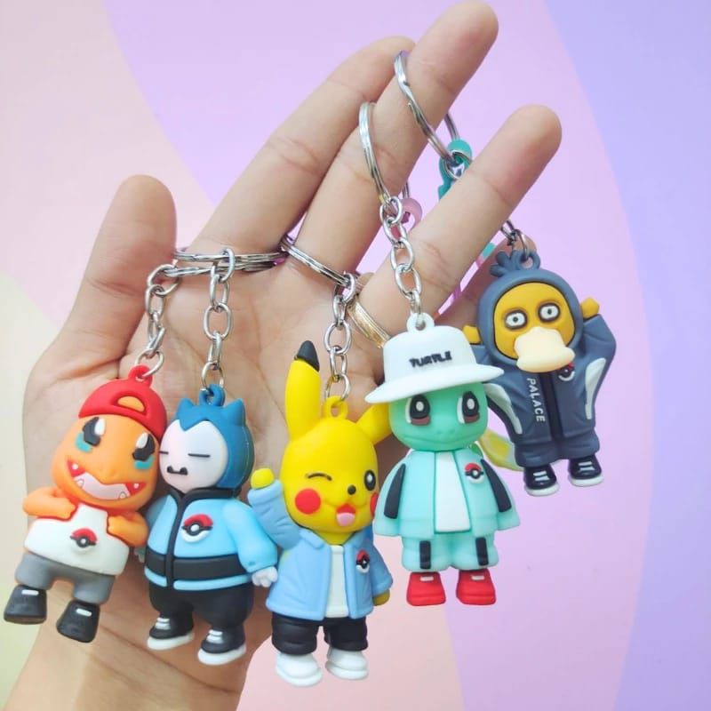 GANTUNGAN KUNCI KARAKTER KARTUN JEPANG LUCU GANTUNGAN KUNCI MOTOR GANTUNGAN TAS