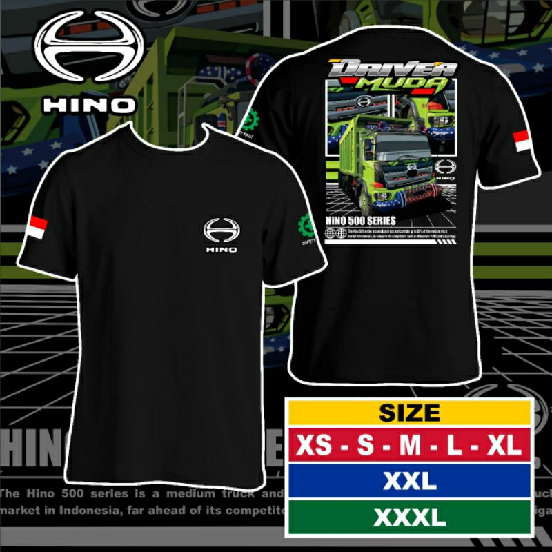 KAOS TRUCK DRIVER HINO 500