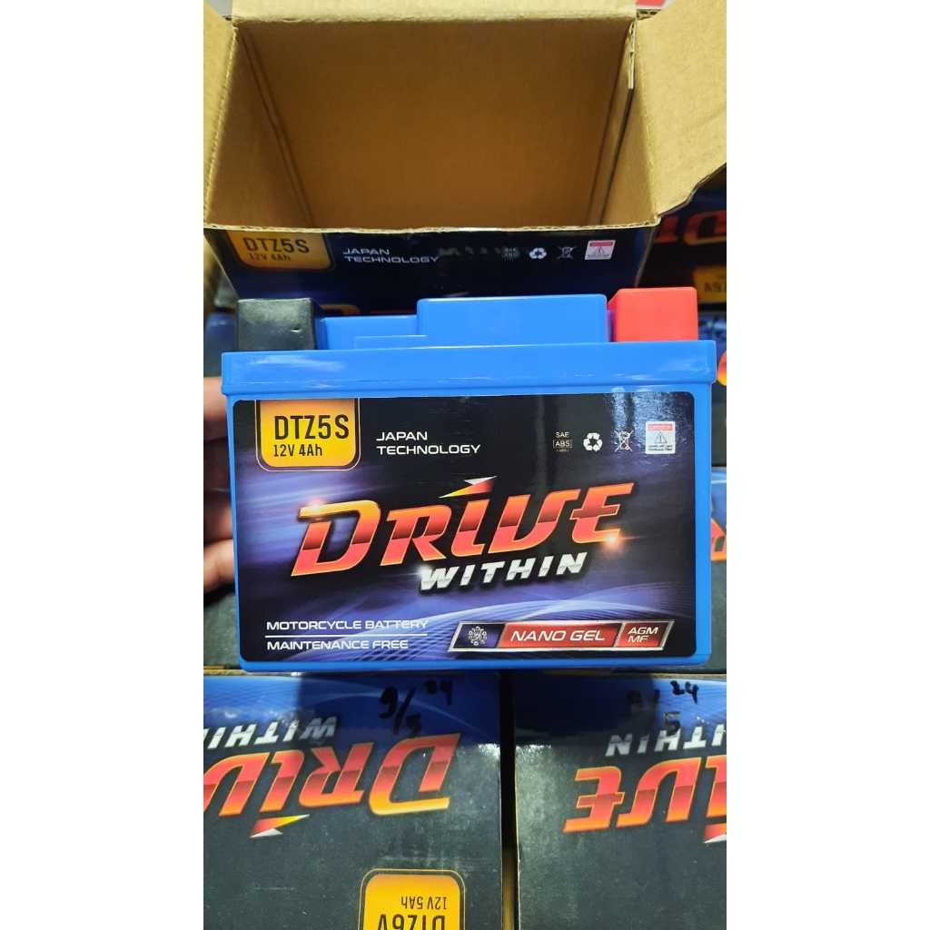 ACCU AKI BEAT GTZ5S-BS WILWOOD MOTORBATT DRIVE GEL dan MF KERING