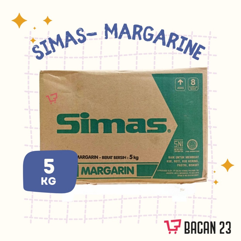 

Mentega Margarin Simas Dus (5 kg) Mentega Timbang