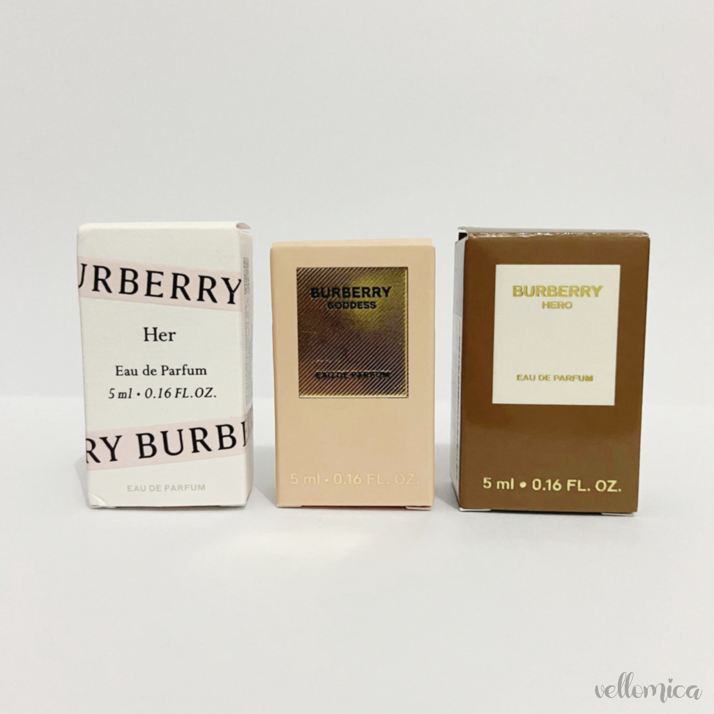 BURBERRY her goddess hero mini perfume edp 5ml
