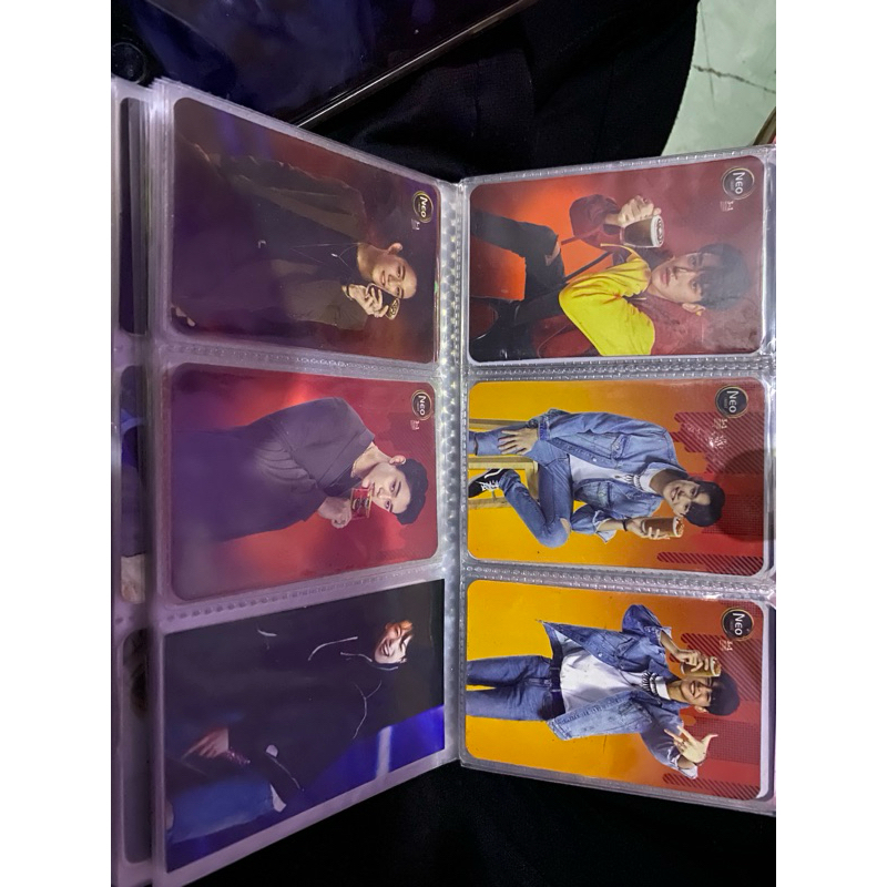 photocard lucas neo coffe ( dapat semua 5pc )