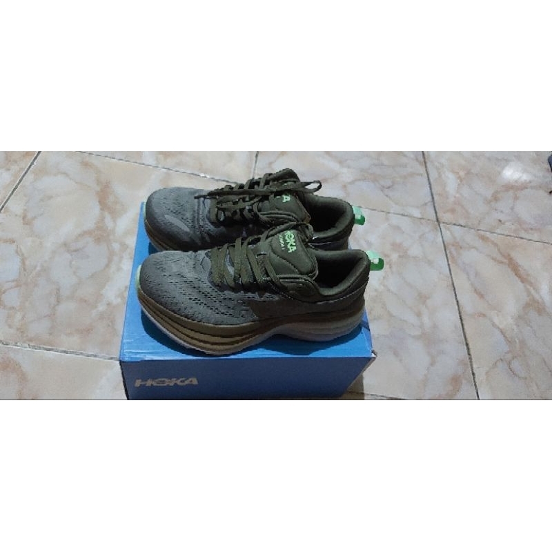 Preloved - Sepatu Hoka Hijau