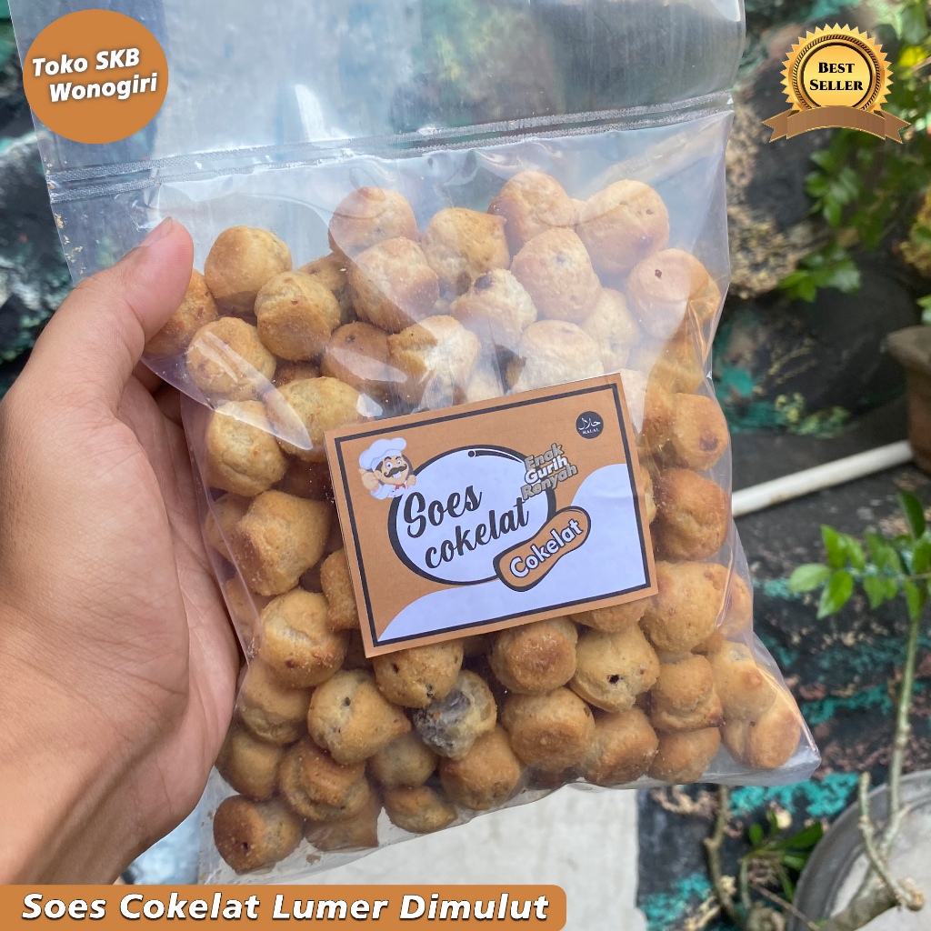 

Soes Cokelat Kering 250gram Manis Lumer dimulut Cemilan Aman Untuk Keluarga