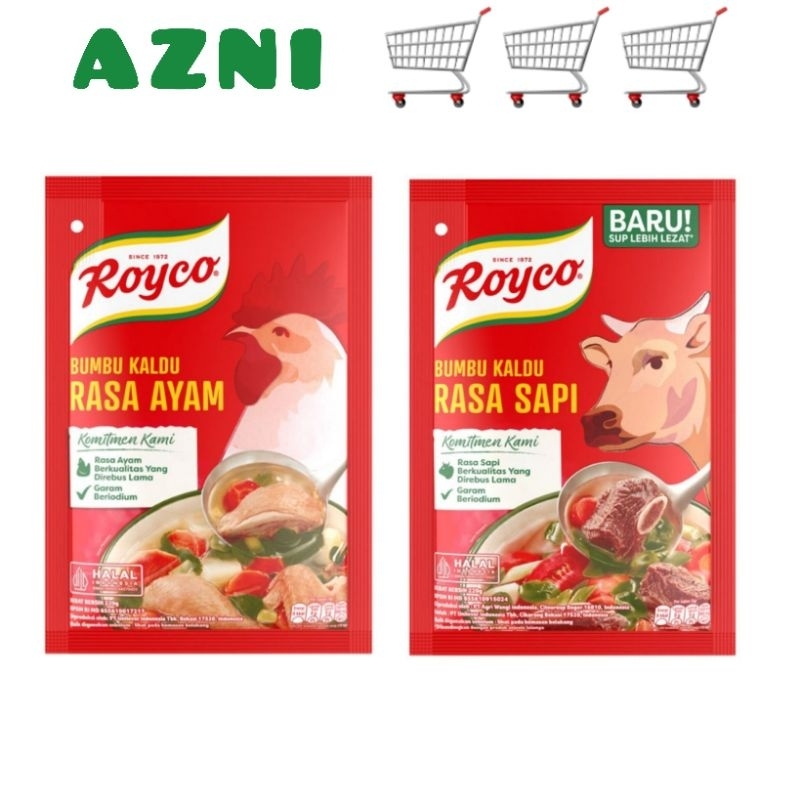 

Royco Ayam / Sapi 220 g - Bumbu Kaldu Penyedap Rasa Masakan