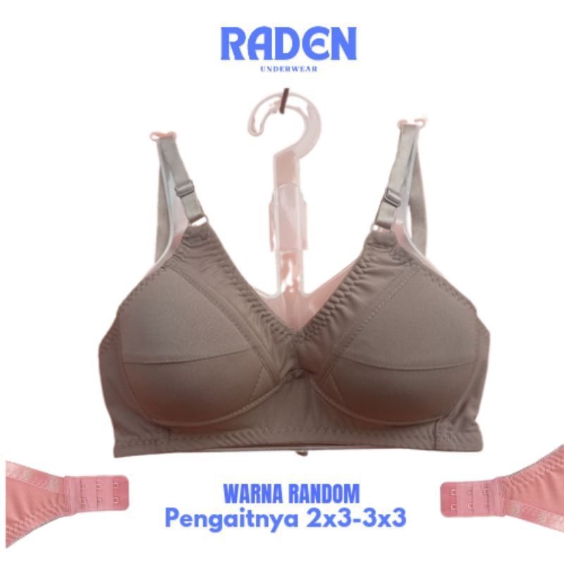 BRA BH WANITA POLOS TANPA KAWAT BUSA TIPIS